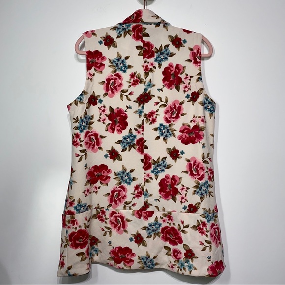 Daniel Rainn Floral Print Vest - Picture 6 of 8